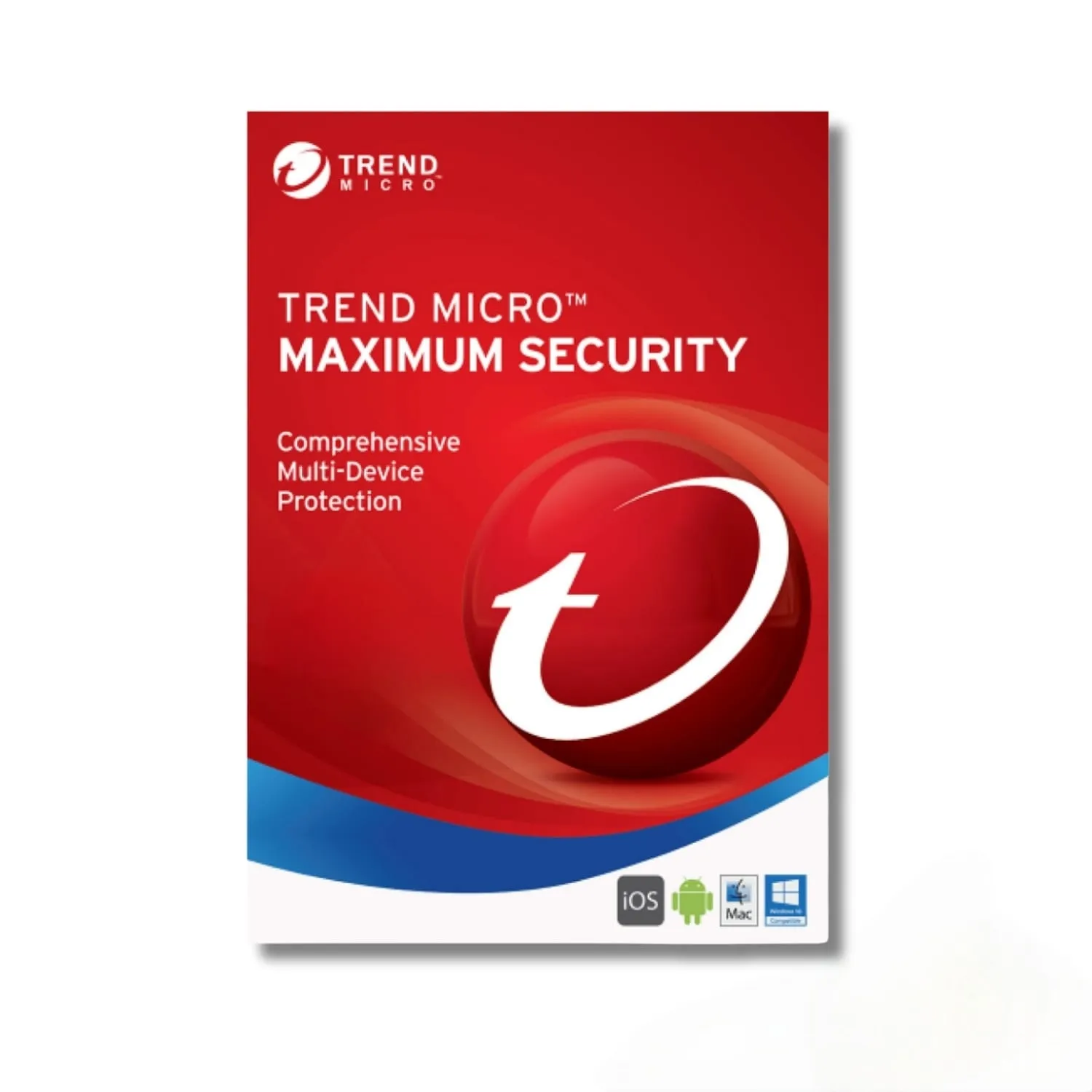 Trend Micro Maximum Security 3 Devices 2 Year Windows/Mac/Android/iOS (Email Delivery) (Global Code)