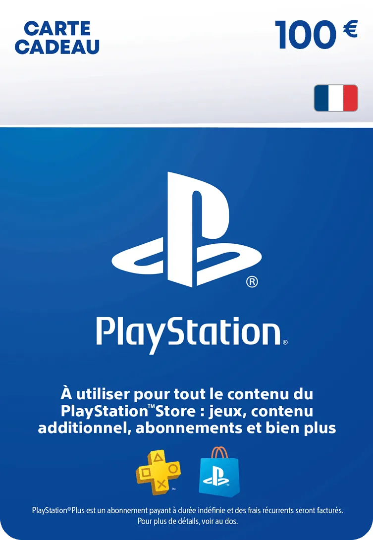 Carte PlayStation 100 €