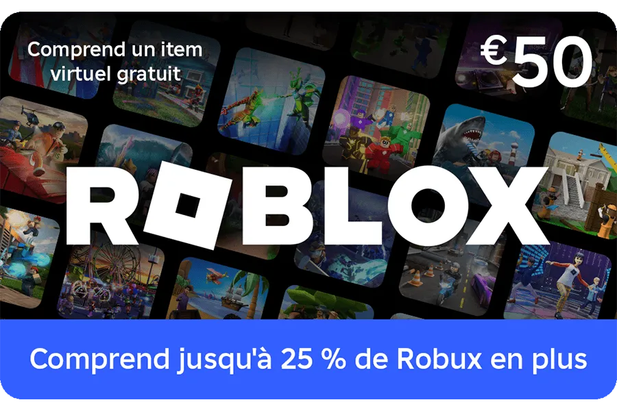 Carte Roblox 50 euros