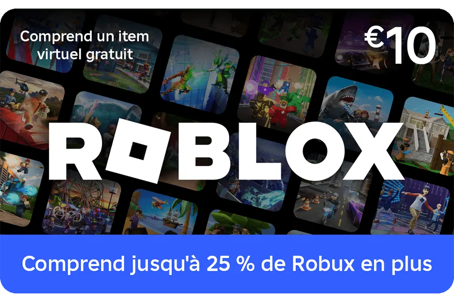 Carte Roblox 10 euros