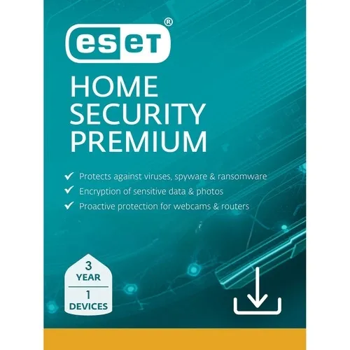 ESET Home Security Premium – 1 Device 3 Year Windows/Mac/Android/iOS (Email Delivery) — NexoKey Maroc