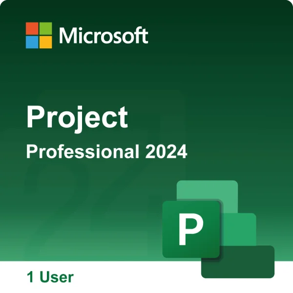 Microsoft Project 2024 Professional Bind Version (Email Delivery) (Global Code)