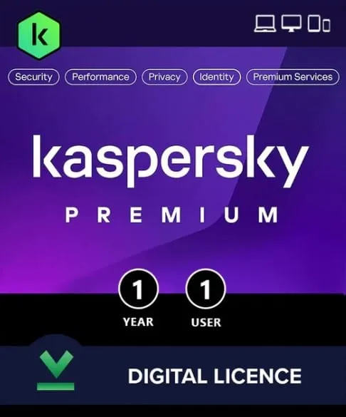 Kaspersky Premium 1 Device 1 Year Windows/Mac/Android/iOS (Email Delivery)
